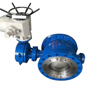 PQ947H-25C DN500电动偏心半球阀定制工厂生产