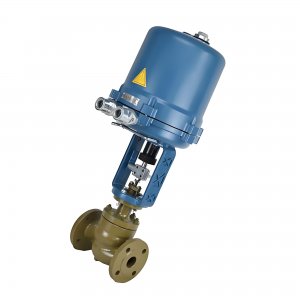 DN80调节蒸汽流量电动调节阀