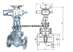 法兰闸阀dn300电动,dn500法兰电动闸阀